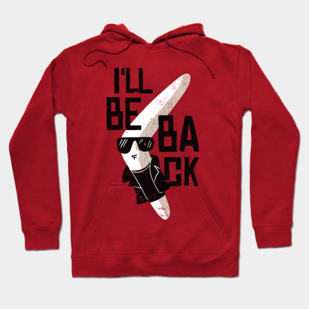 Boomerang Will Defiantly Be Back Hoodie by Hamster Design